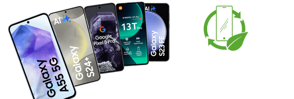 refurbished smartphones samsung galaxy a55 oder google pixel 8 pro und viele mehr