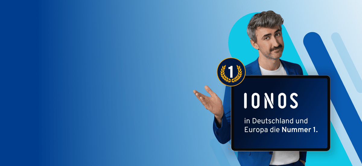 ionos presenter mann in de und europa nr1 | 1&1 ionos presenter mann in de und europa nr1