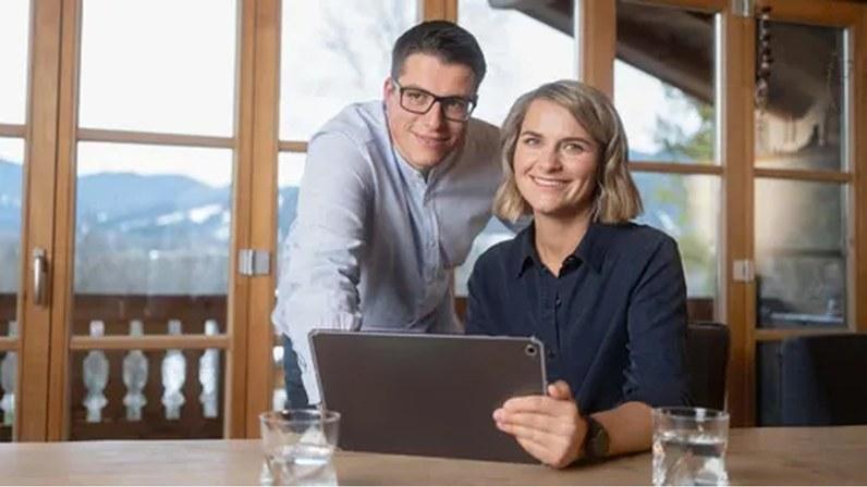 portrait von christian und sara k | 1&1 portrait von christian und sara k