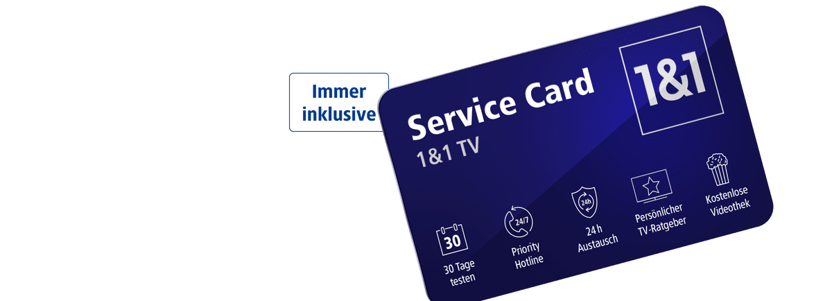 service card tv immer inklusive