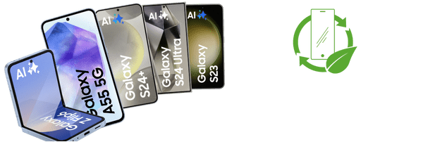 refurbished smartphones samsung galaxy a55 oder galaxy z flip 6 und viele mehr